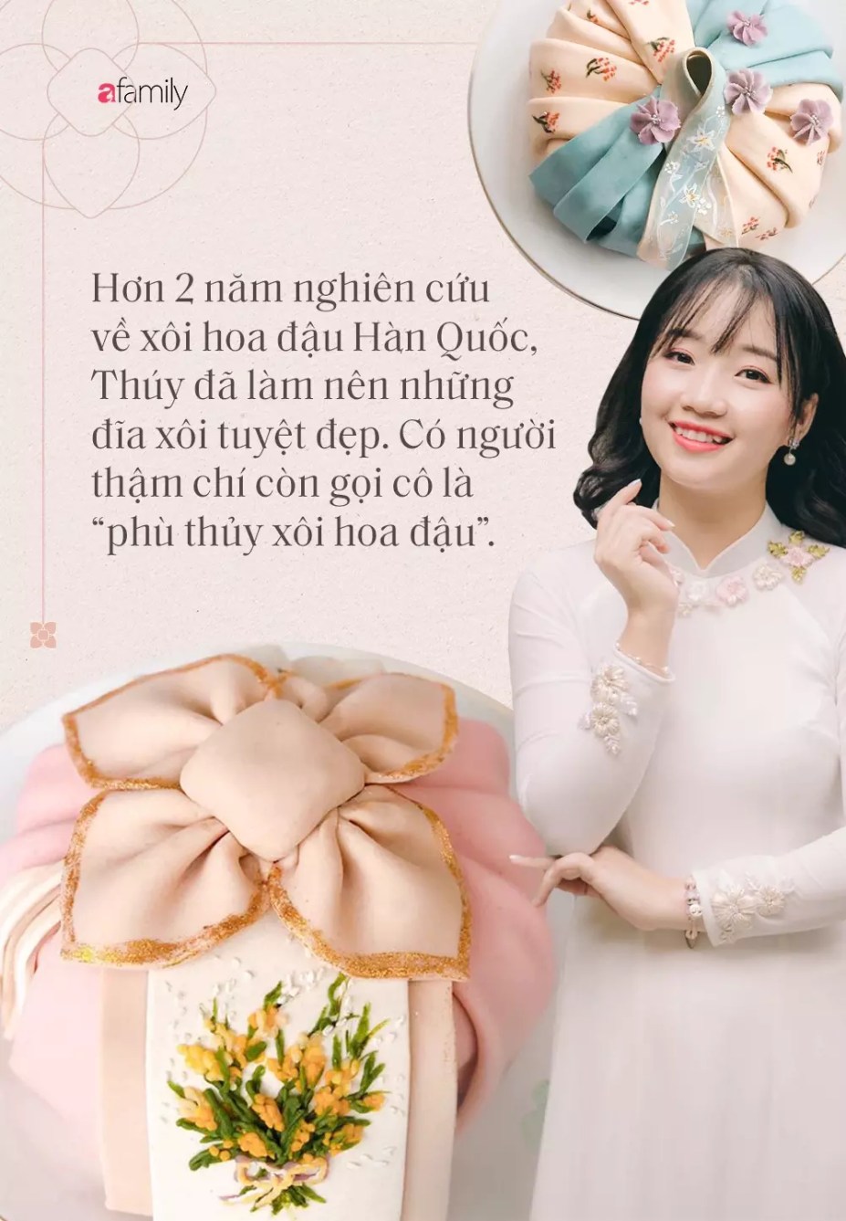 Chân dung “phù thủy bánh trái” khiến món xôi hoa đậu Hàn Quốc gây bão MXH: Cô gái 23 tuổi đã có tiền tỷ trong tay