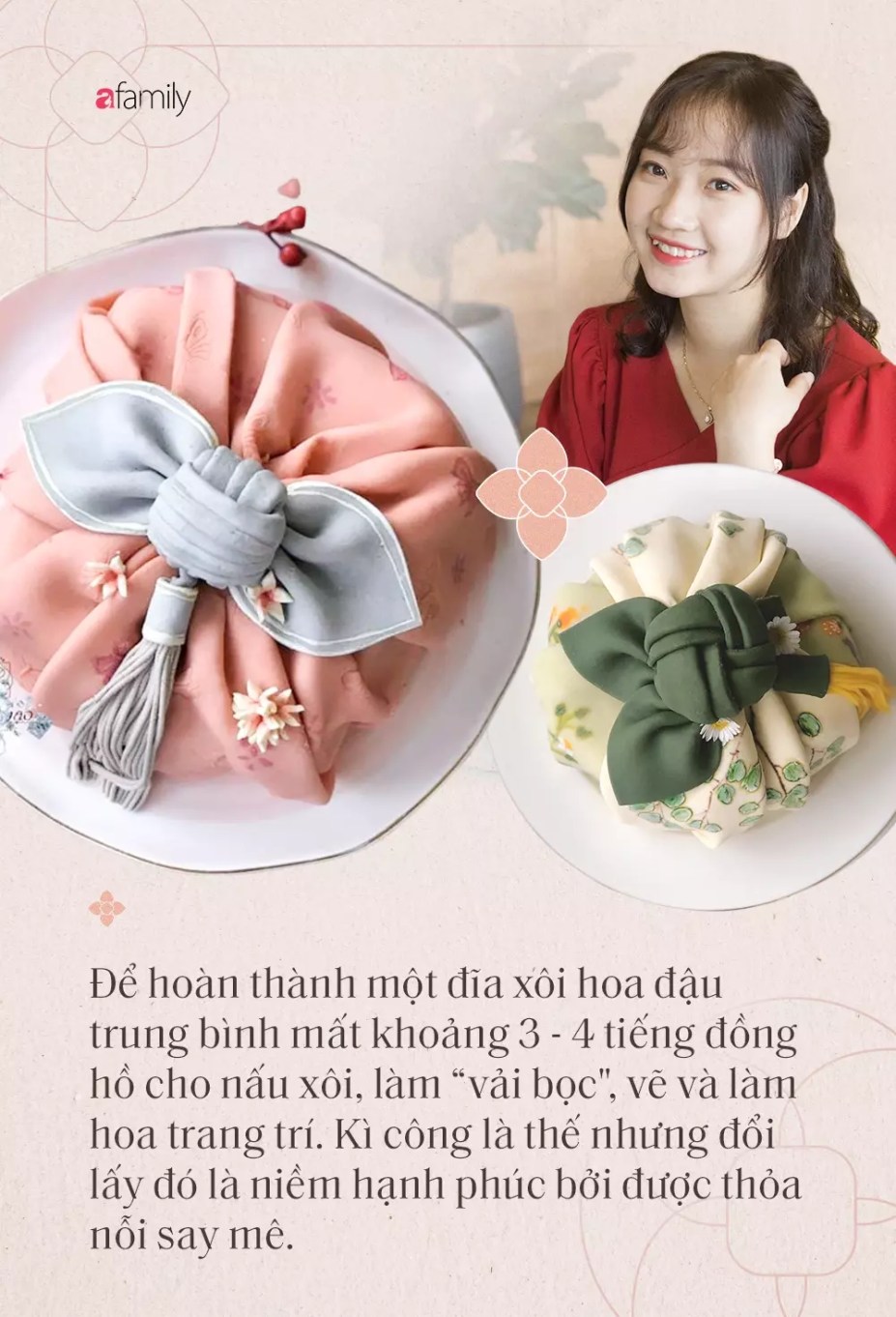 Chân dung “phù thủy bánh trái” khiến món xôi hoa đậu Hàn Quốc gây bão MXH: Cô gái 23 tuổi đã có tiền tỷ trong tay