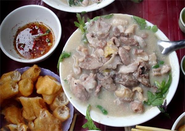 Cháo lòng - món ăn mang nhiều nhớ thương