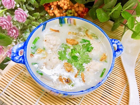 chao moc nam bao ngu Cháo mọc nấm bào ngư