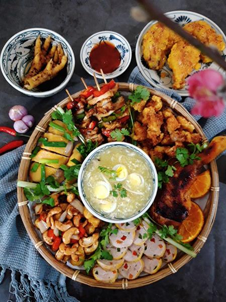 Chế biến một con gà thành 10 món kiểu Á-Âu