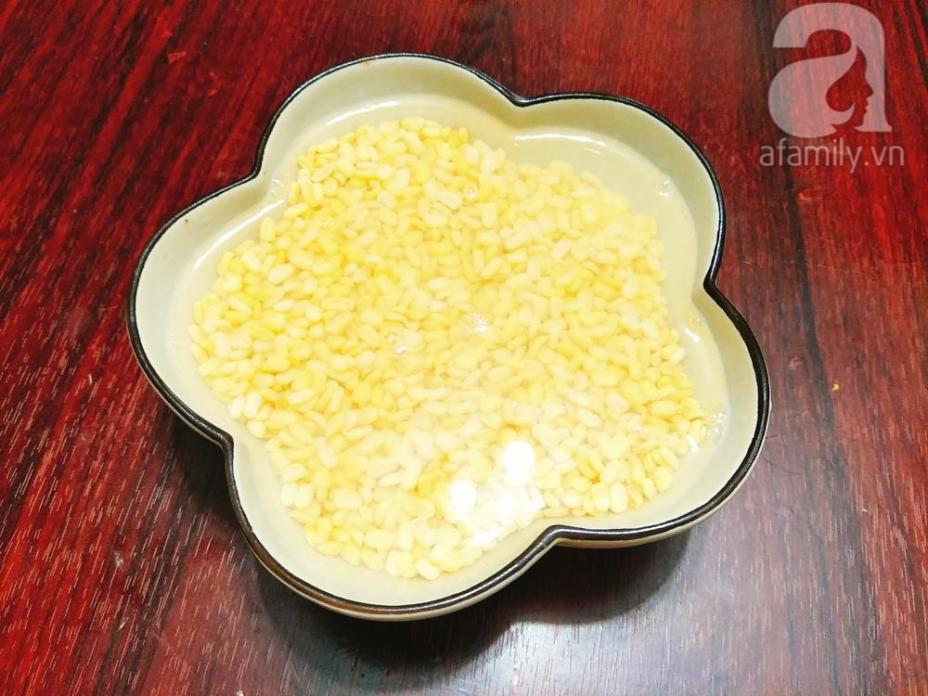 Chè đậu xanh sầu riêng