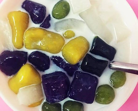 che khoai deo sieu hot Chè khoai dẻo siêu hot