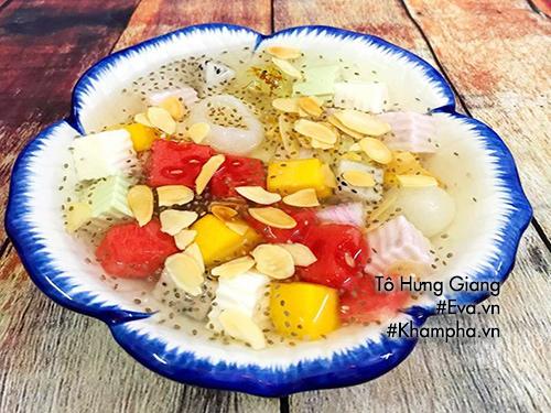 Chè khúc bạch mát lạnh ngày hè