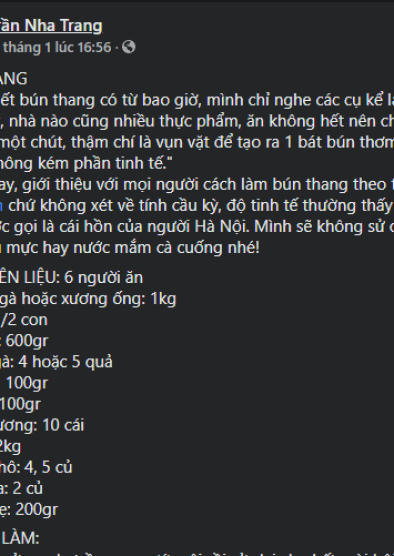 Chia sẻ công thức làm bún thang đơn giản, nàng vợ đảm khiến chị em Yêu bếp tranh cãi khi thay rau răm bằng nguyên liệu này