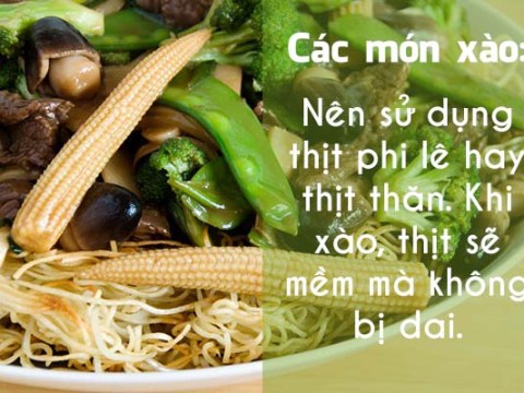 chon thit bo that chuan cho tung mon an Chọn thịt bò thật chuẩn cho từng món ăn