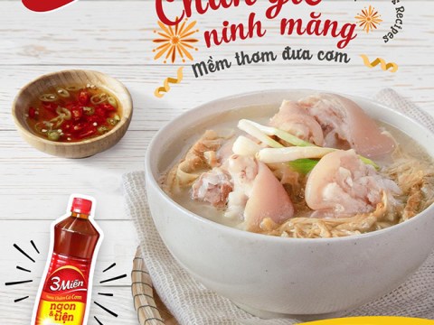 com ngoai sao bang com me nau voi cong thuc chan gio ninh mang tu helens recipes Cơm ngoài sao bằng cơm mẹ nấu với công thức chân giò ninh măng từ Helen’s Recipes