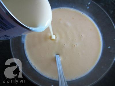 Công thức làm bánh flan chanh dừa