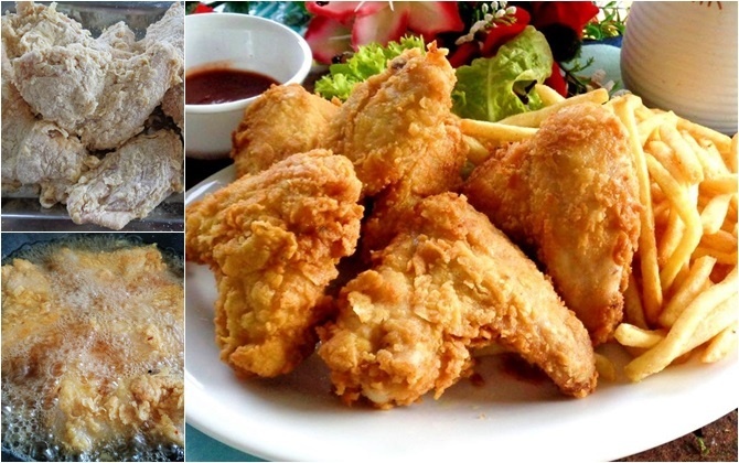 Công thức làm gà rán KFC không thể chuẩn hơn