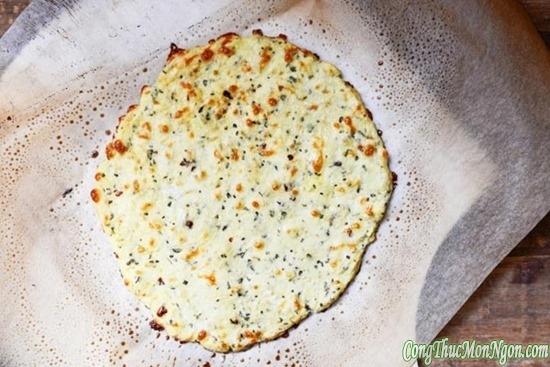 Công thức làm món bánh pizza súp lơ