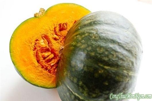 Công thức làm món bí đỏ nghiền trộn phô mai