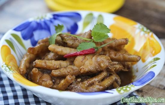 Công thức làm món chân gà hầm