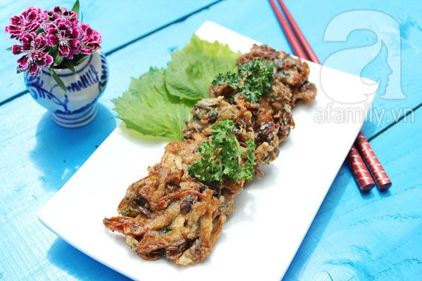 Công thức món chả nấm chay