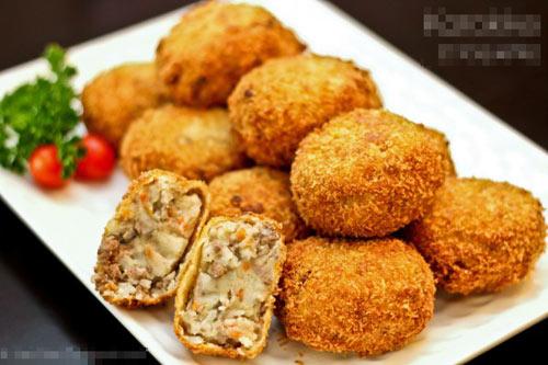 Công thức món chả viên thịt bò khoai tây
