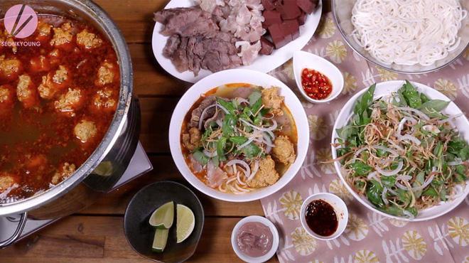 Công thức nấu bún bò Huế chuẩn ngon