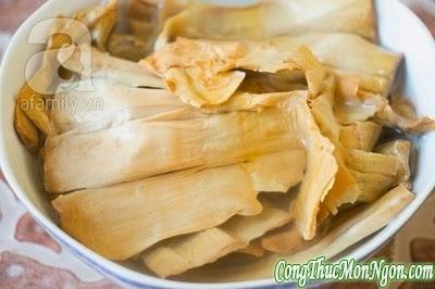 Công thức nấu món Bún măng vịt mát lành
