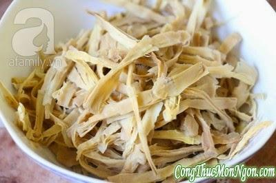 Công thức nấu món Bún măng vịt mát lành