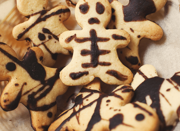 Cookies hình thây ma ngày Halloween: rất sợ và rất ngon!