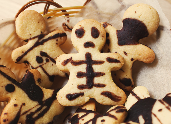 Cookies hình thây ma ngày Halloween: rất sợ và rất ngon!