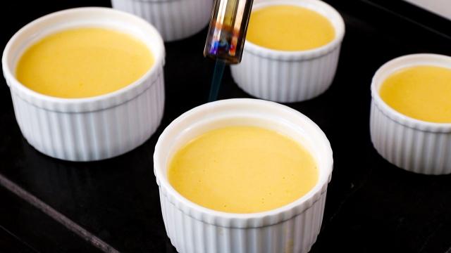 Cream brulee bí đỏ