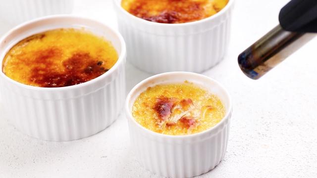 Cream brulee bí đỏ