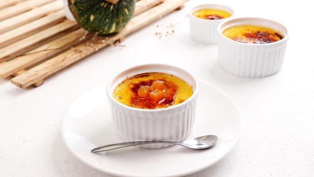 Cream brulee bí đỏ