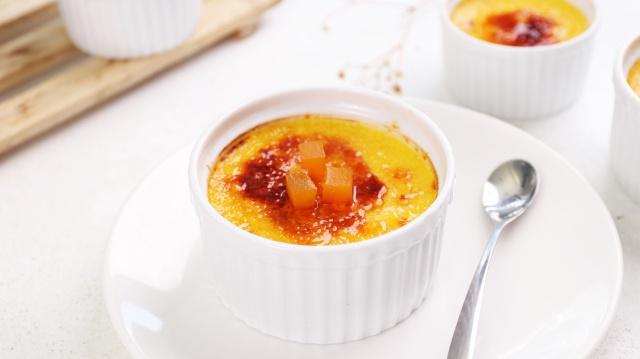 Cream brulee bí đỏ