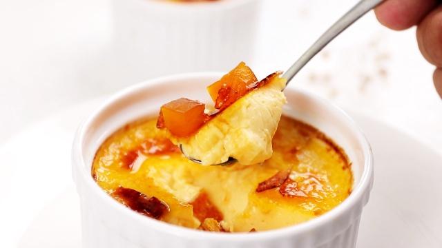 Cream brulee bí đỏ