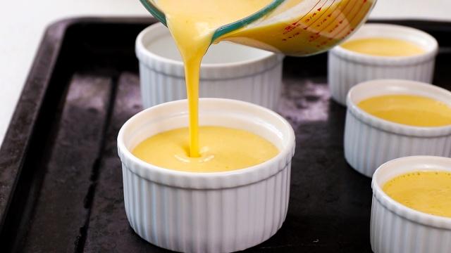 Cream brulee bí đỏ