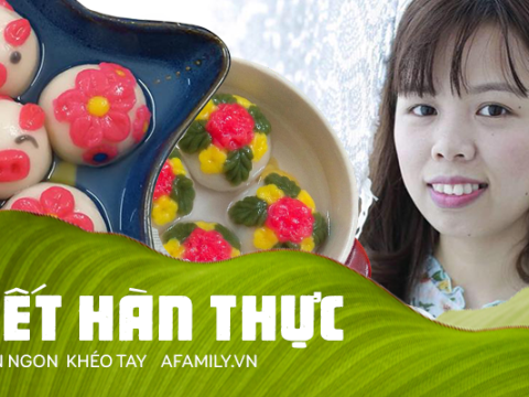 cung xem me dam ha noi lam nhung chiec banh troi dep than sau chuan b Cùng xem mẹ đảm Hà Nội làm những chiếc bánh trôi đẹp “thần sầu” chuẩn bị cho Tết Hàn Thực, ai xem cũng trầm trồ thán phục