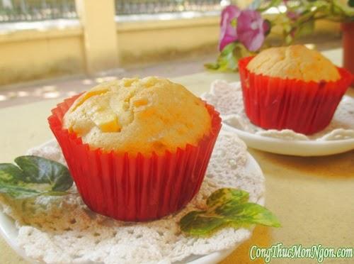 Cuối tuần làm bánh muffin táo ăn chơi