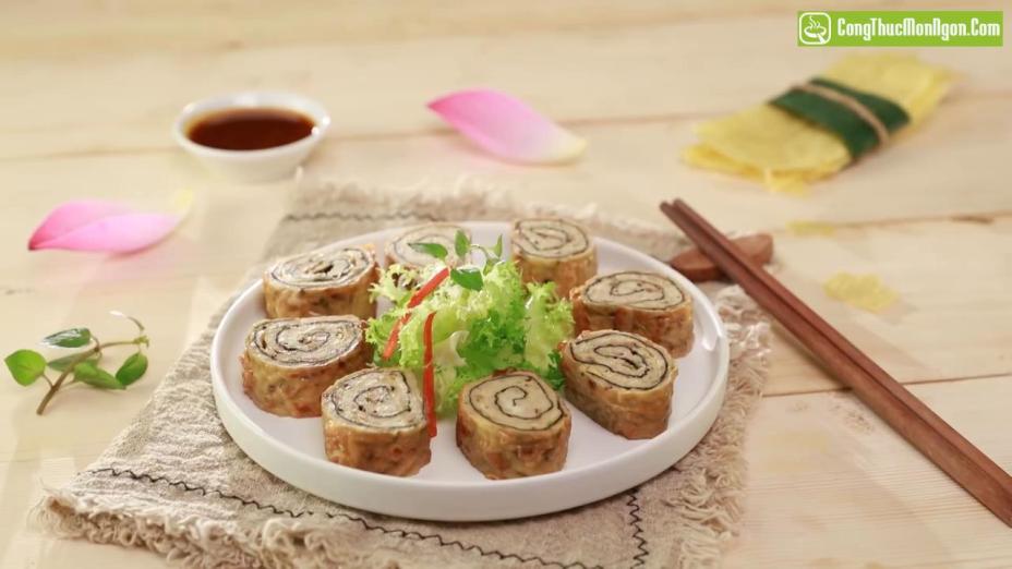 Cuốn tàu hũ ky xốt rô ti