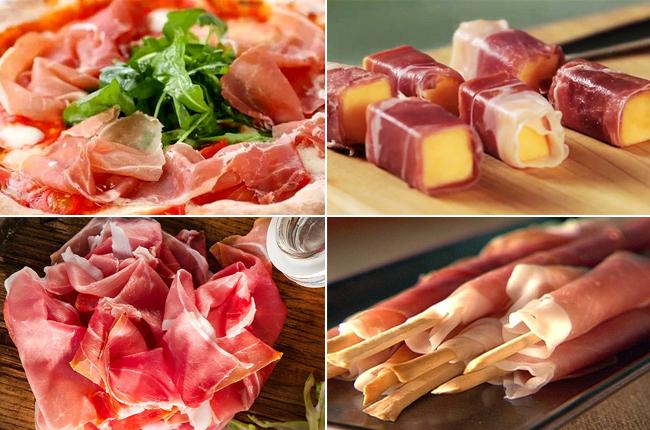 Dăm bông Parma ham danh tiếng và đắt tiền từ Italy