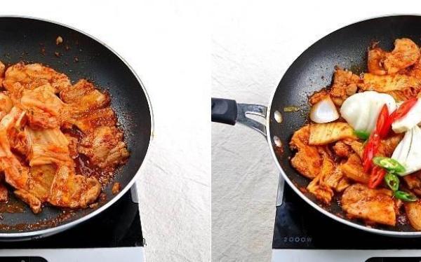 Đậu phụ và thịt xào kim chi: Món ngon 2 trong 1 cho bữa tối chuẩn bị trong nháy mắt