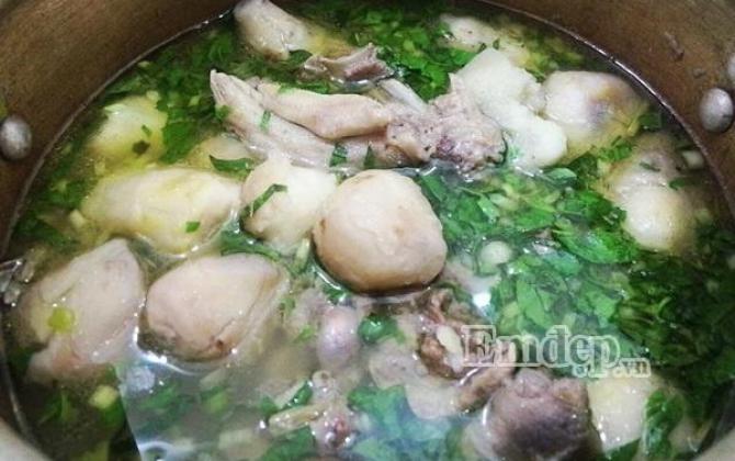 Đổi vị cuối tuần với canh vịt om khoai sọ dân dã mà cực ngon!