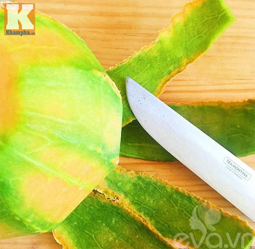 Dưa vàng sấy dẻo đãi khách dịp Tết