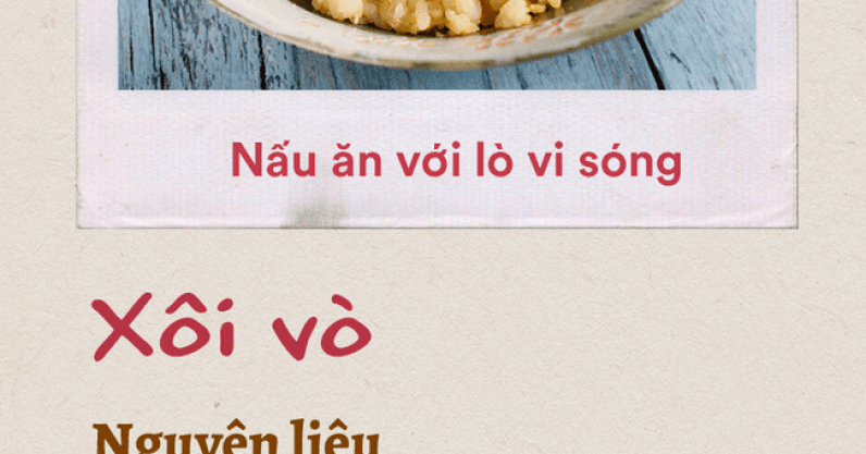 Đừng chỉ dùng lò vi sóng để làm nóng thức ăn, các chị em hãy làm những món ăn hấp dẫn như thế này nhé