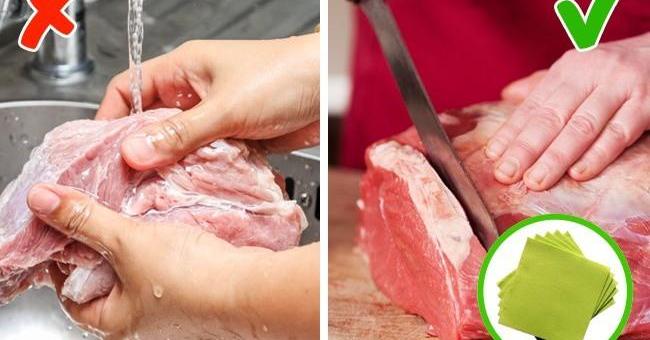 Đừng rửa những loại thực phẩm này trước khi nấu nếu không muốn rước thêm vi khuẩn và bệnh vào người các mẹ ơi!