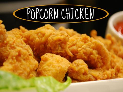 ga chien bong ngo day moi la popcorn chicken dich thuc Gà chiên bỏng ngô: Đây mới là popcorn chicken đích thực