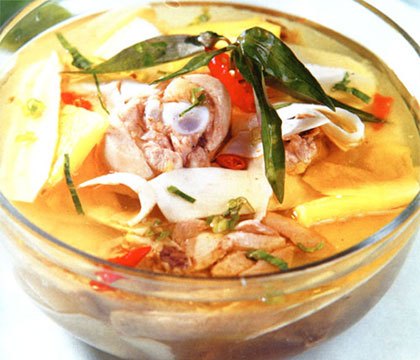 ga choi ham mang Gà chọi hầm măng