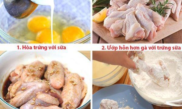 Gà rán ngon giòn rụm với cách làm siêu đơn giản tại nhà