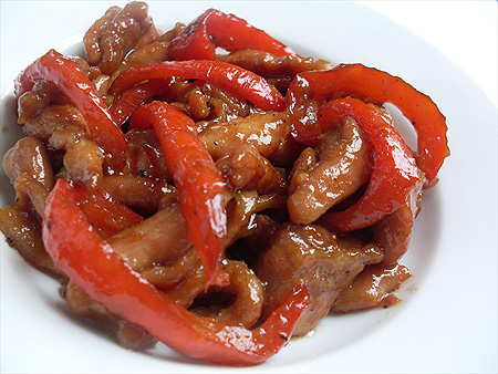 ga xao ot chuong voi sot teriyaki ngon tuyet voi Gà xào ớt chuông với sốt Teriyaki ngon tuyệt vời