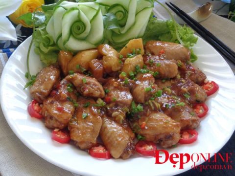 ga xao tao la mieng ngon com Gà xào táo lạ miệng ngon cơm