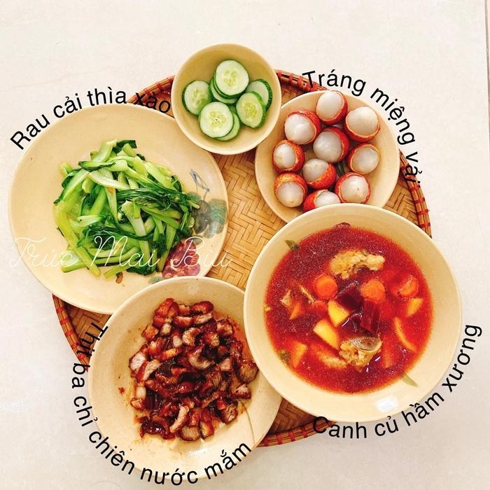 Gái đảm độc thân Sài thành gợi ý loạt mâm cơm 2 người ăn vừa dễ nấu vừa tăng cường sức khỏe mùa dịch