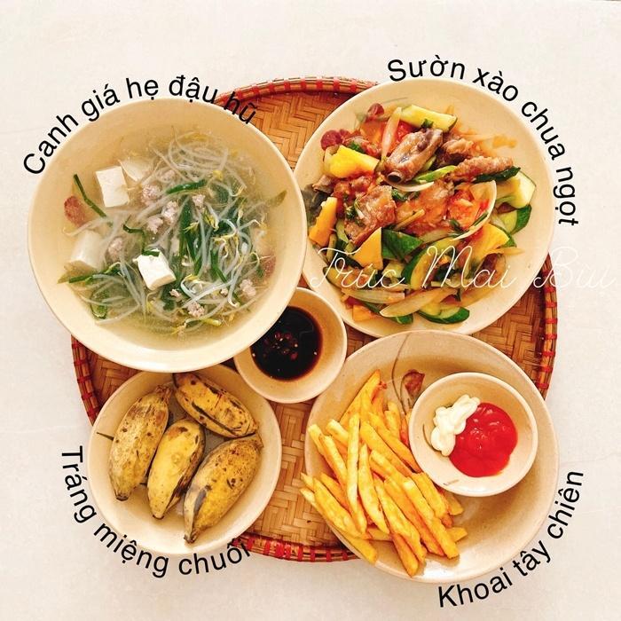 Gái đảm độc thân Sài thành gợi ý loạt mâm cơm 2 người ăn vừa dễ nấu vừa tăng cường sức khỏe mùa dịch