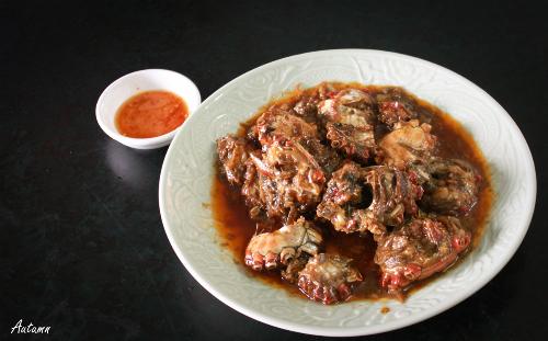 Ghẹ sốt me chua ngọt