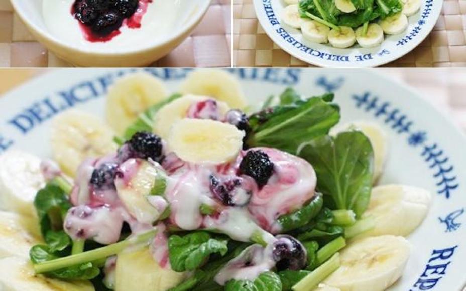 Giảm cân giữ dáng đẹp da với 2 cách làm món salad chuối cực đơn giản