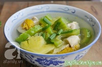 Giảm cân mà ngon miệng với canh mướp đắng kiểu mới