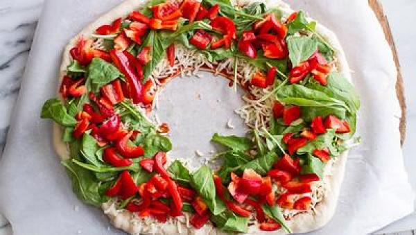 Giáng sinh năm nay nhà mình có món pizza vừa đẹp vừa ngon