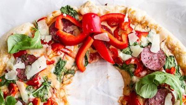 Giáng sinh năm nay nhà mình có món pizza vừa đẹp vừa ngon